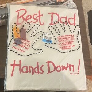 Best Dad Hands Down Crafting T-Shirt